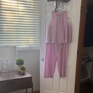 ANTONIO MELANI Lavender Sleeveless Matching Set